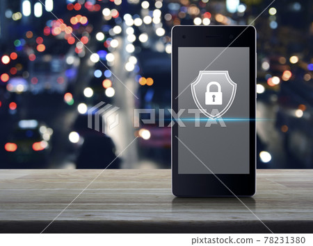 Business security insurance online concept 78231380