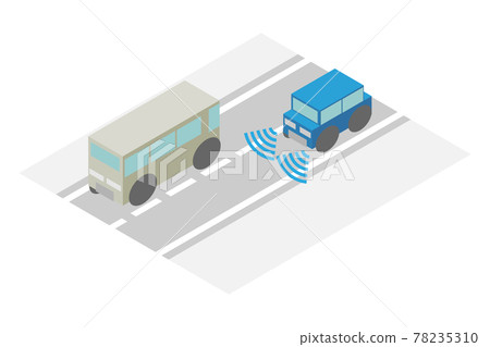 Vehicles whose lanes are maintained by an isometric lane keeping support system Vehicles whose lanes are maintained by an isometric lane keeping support system 78235310