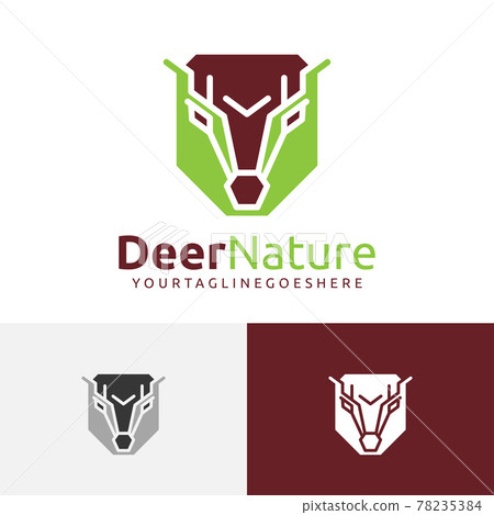 Deer Roe Nature Abstract Animal Logo Symbol Deer Roe Nature Abstract Animal Logo Symbol 78235384