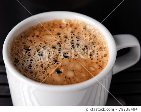 Cup of black coffee 78238494