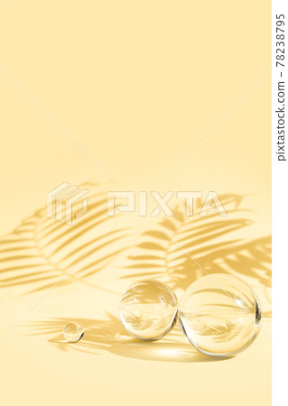 Astract backdrop with glass spheres Astract backdrop with glass spheres 78238795