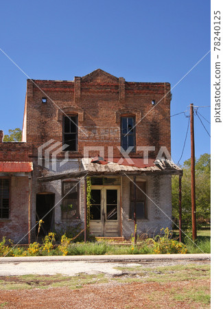 Historic Buildings in Rural Small Texas Town Historic Buildings in Rural Small Texas Town 78240125