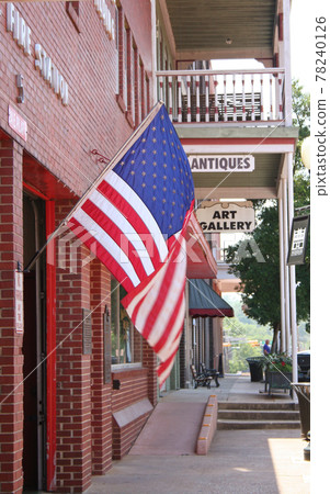 Nacogdoches, TX American Flag on Firestation Downtown Nacogdoches, TX American Flag on Firestation Downtown 78240126