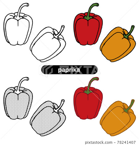 辣椒粉 01-Line art_color 辣椒粉 01-Line art_color 78241407