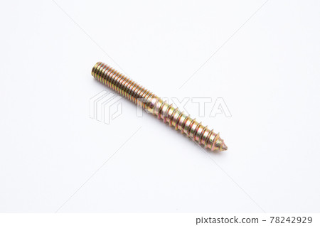 Hanger bolt white background Hanger bolt white background 78242929