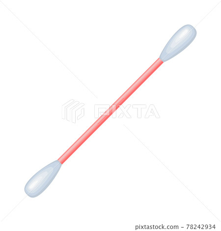 Cotton swab for ears. 78242934