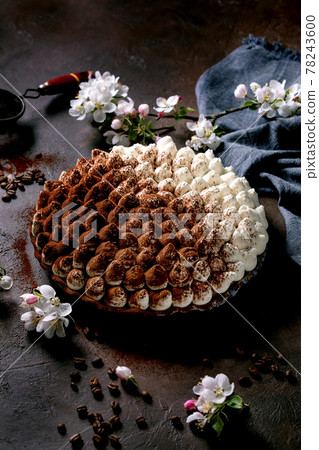 Homemade gluten free tiramisu traditional italian dessert 78243600