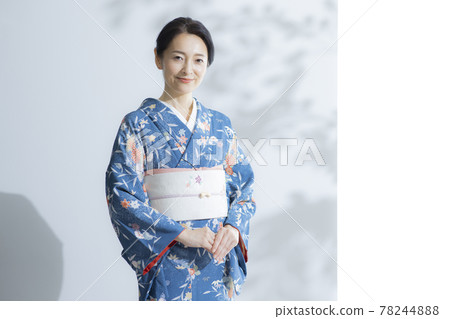 Women's kimono bag in middle kimono 78244888