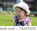 A child who cries loudly 78245091