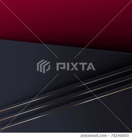 Abstract composition with a gradient of red and... - Stock Illustration ...