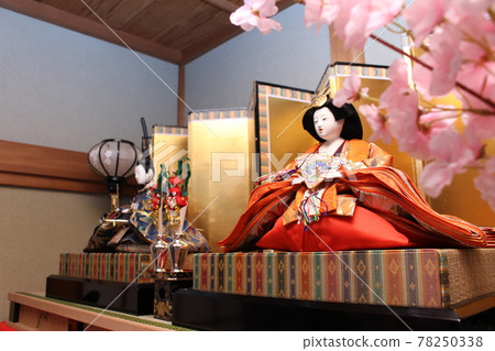 在家展示的雛娃娃 在家展示的雛娃娃 78250338