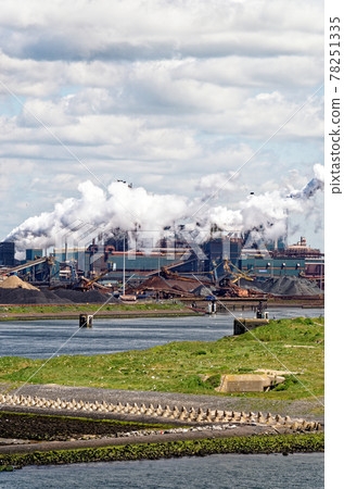 Tata steel plant - Ijmuiden - Netherlands 78251335