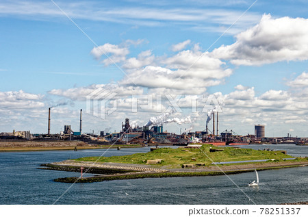 Tata steel plant - Ijmuiden - Netherlands Tata steel plant - Ijmuiden - Netherlands 78251337