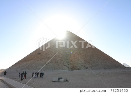 The Red Pyramid of Egypt, a World Heritage Site in Egypt The Red Pyramid of Egypt, a World Heritage Site in Egypt 78251460