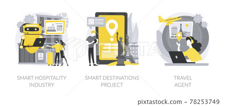 Modern travelling abstract concept vector illustrations. Modern travelling abstract concept vector illustrations. 78253749