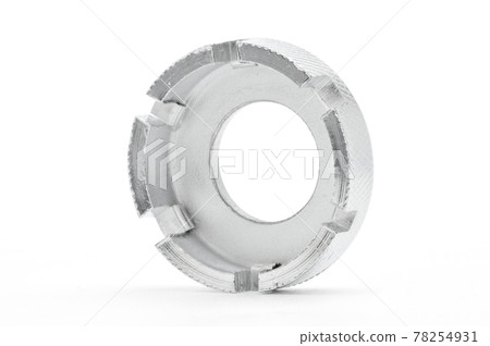Bicycle spoke wrench on white background Bicycle spoke wrench on white background 78254931