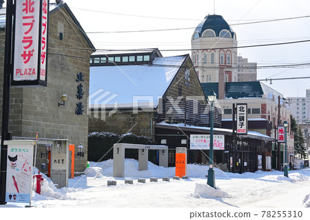 北海道小樽市樂淘總店&堺町街冬季雪景 78255310