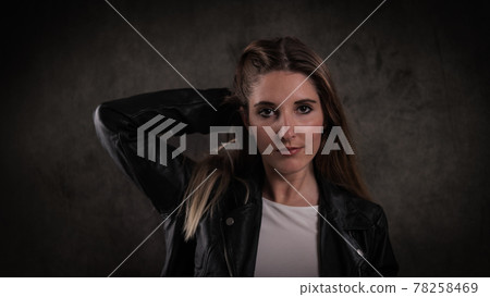 Close-up shot of a young attractive woman in her mid 20s Close-up shot of a young attractive woman in her mid 20s 78258469