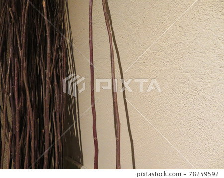 Background material Botanical light and shadow Diatomaceous earth wall Background material Botanical light and shadow Diatomaceous earth wall 78259592