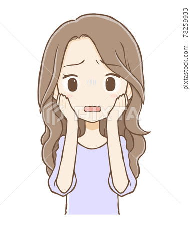 急便衣女（上半身） 78259933