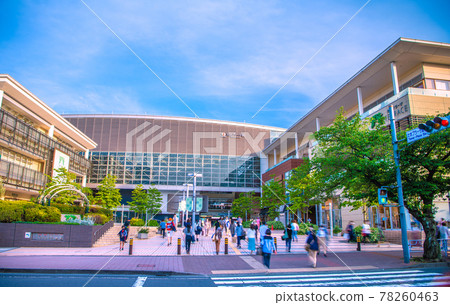 View of Yokohama cityscape Tama Plaza Station etc. in Japan View of Yokohama cityscape Tama Plaza Station etc. in Japan 78260463