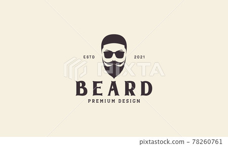 man with long beard head vintage logo symbol icon vector graphic design illustration man with long beard head vintage logo symbol icon vector graphic design illustration 78260761