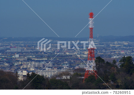 Fukui Broadcasting Television Transmission Tower in Asuwayama 78260951