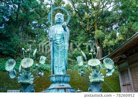 Shikoku Sacred Ground No. 65 Fudasho Triangle Temple Buddha Statue 78260952