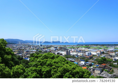 從君井寺觀景台看到的和歌山市風光 78264530