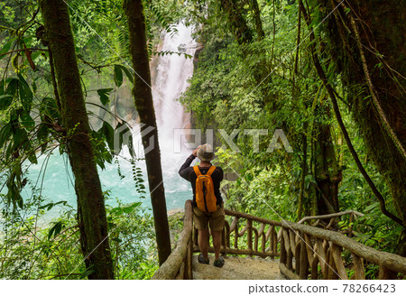 Waterfall in Costa Rica 78266423