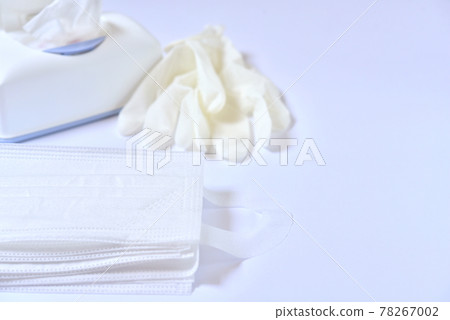 Mask rubber hand wet tissue 78267002