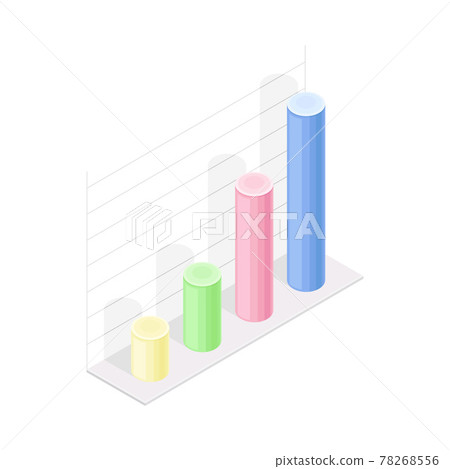 Isometric Infographic as Graphic Visual Representation of Information or Data Vector Illustration Isometric Infographic as Graphic Visual Representation of Information or Data Vector Illustration 78268556