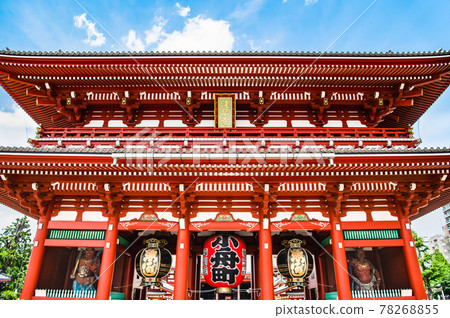 Tokyo Sensoji Temple Hozomon 78268855