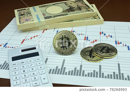 【虛擬貨幣、比特幣、投資等文章縮略圖】比特幣和一疊百萬日元 78268993