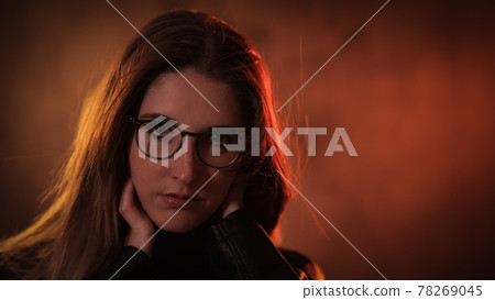 Beauty and fashion shot of a young pretty woman 78269045