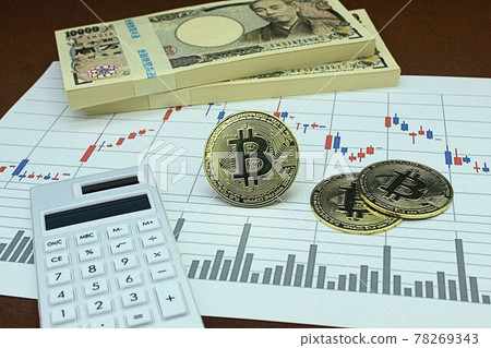 【虛擬貨幣、比特幣、投資等文章縮略圖】比特幣和一疊百萬日元 78269343
