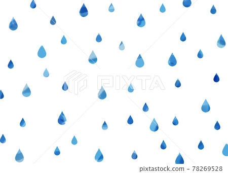 Raindrop background material 78269528