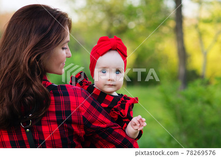 Portrait of blue-eyed toddler girl Portrait of blue-eyed toddler girl 78269576