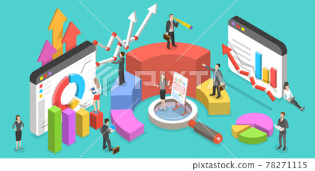 Isometric Vector Conceptual Illustration of Business Environment. Isometric Vector Conceptual Illustration of Business Environment. 78271115