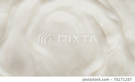 Milk or dairy cream waving surface Milk or dairy cream waving surface 78271287