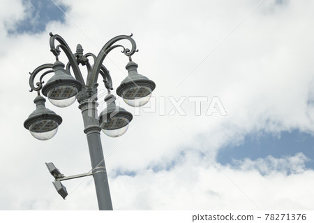 street lamp sky against sky street lamp sky against sky 78271376