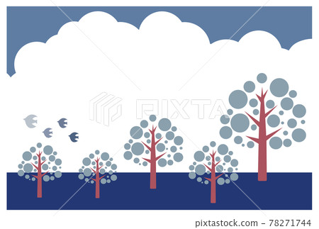 Vector illustration of the winter season Vector illustration of the winter season 78271744
