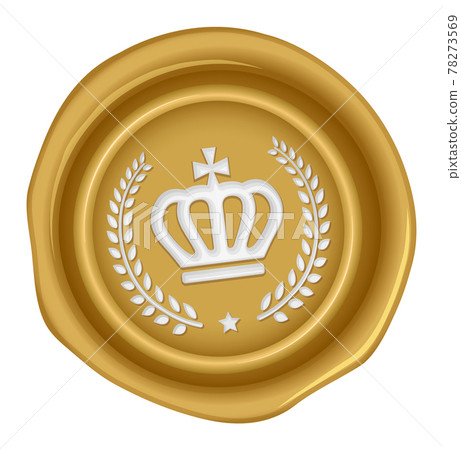 封蠟/封蠟插畫/徽章/皇冠/家徽 封蠟/封蠟插畫/徽章/皇冠/家徽 78273569