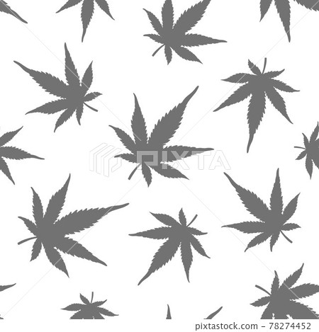 pattern of grey hemp on a white background pattern of grey hemp on a white background 78274452
