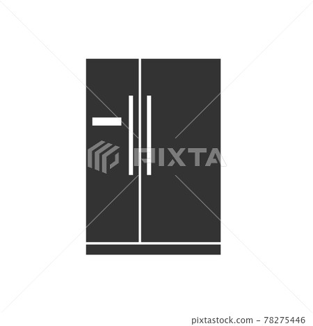Freezer, refrigerator icon. Vector illustration, flat design. Freezer, refrigerator icon. Vector illustration, flat design. 78275446