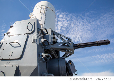 CIWS protecting the Japan Maritime Self-Defense Force's escort ships (Yokosuka/Kanagawa) CIWS protecting the Japan Maritime Self-Defense Force's escort ships (Yokosuka/Kanagawa) 78276388