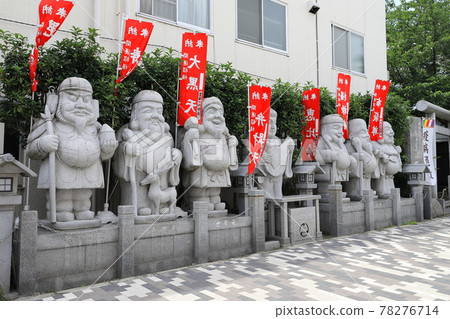 Horikiri Tenso Shrine Shobu Seven Lucky Gods Horikiri, Katsushika-ku Horikiri Tenso Shrine Shobu Seven Lucky Gods Horikiri, Katsushika-ku 78276714
