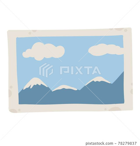 Collection envelope with mail, postmark and postcard vector flat, cartoon illustration. Various craft paper letters, stationery, sealing wax and handmade card isolated on white 78279837