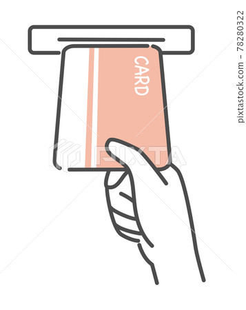 atm 自動櫃員機 矢量 78280322