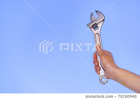 Monkey wrench spanner [maintenance image] 78280948